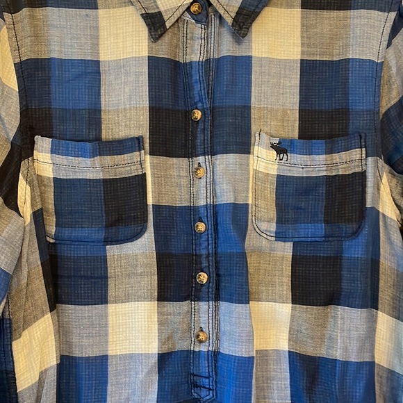 Abercrombie Kids 3/4 Sleeved Shirt - Picture 2 of 5